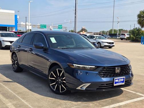 Canyon River Blue Metallic 2026 Honda Accord Hybrid Touring