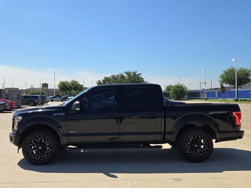 SHADOW BLACK 2017 Ford F-150 XLT
