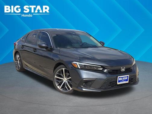 Gray 2022 Honda Civic Touring