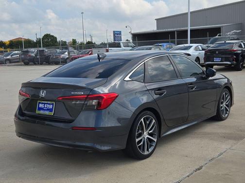 Gray 2022 Honda Civic Touring