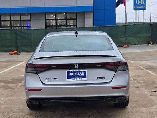 Solar Silver Metallic 2026 Honda Accord Hybrid Sport-L