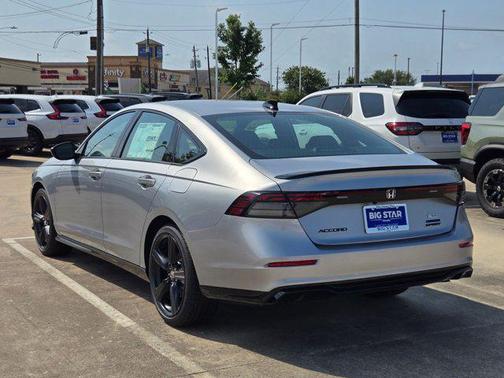 Solar Silver Metallic 2026 Honda Accord Hybrid Sport-L