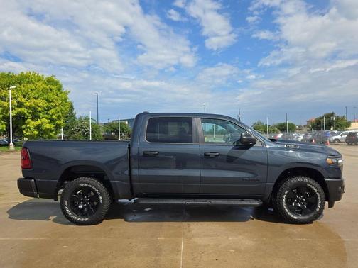 Forged Blue Metallic 2025 RAM 1500 Warlock Crew Cab 4x4 5'7' Box