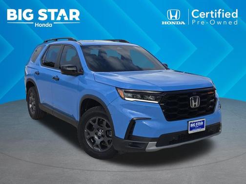 Diffused Sky Pearl 2024 Honda Pilot TrailSport