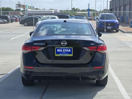 Super Black 2024 Nissan Sentra SV
