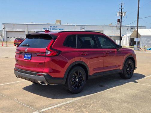 Radiant Red Metallic 2026 Honda CR-V Hybrid Sport-L FWD