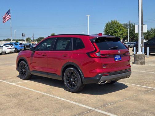 Radiant Red Metallic 2026 Honda CR-V Hybrid Sport-L FWD