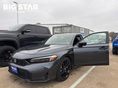 Meteorite Gray Metallic 2026 Honda Civic Sport
