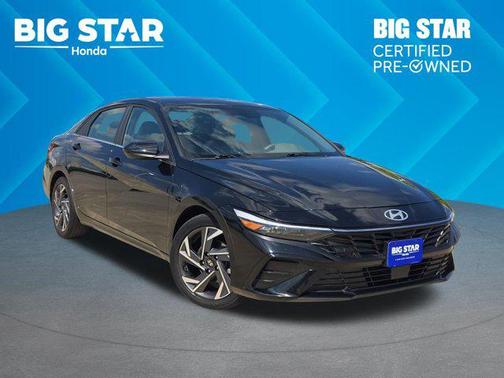 Abyss Black 2024 Hyundai ELANTRA SEL