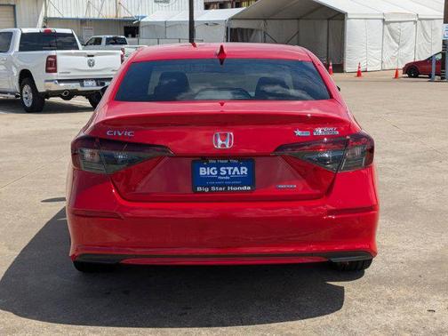 Rallye Red 2026 Honda Civic Hybrid Sport Touring