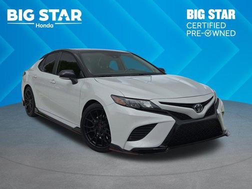 Ice Edge/Midnight Black Metallic 2021 Toyota Camry TRD