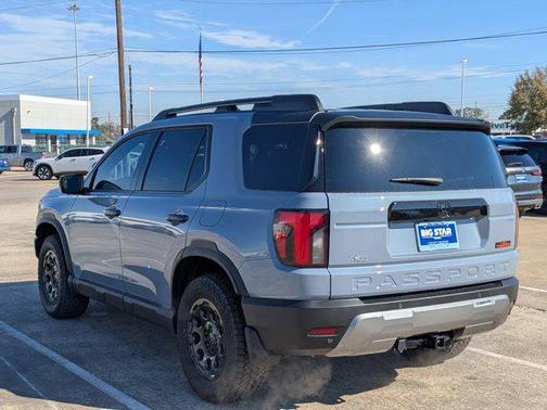 Sonic Gray Pearl 2026 Honda Passport AWD TrailSport Elite Blackout