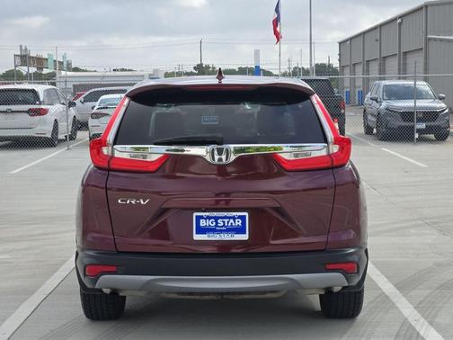 Molten Lava Pearl 2018 Honda CR-V EX