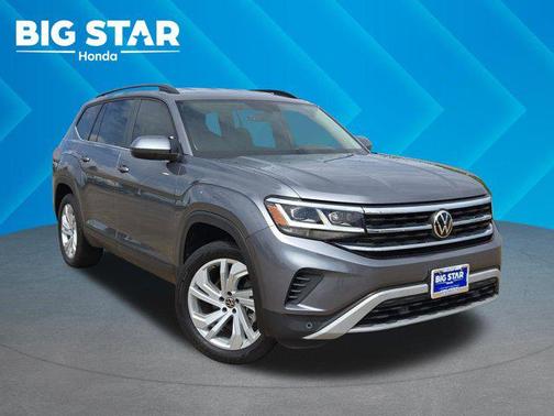 Platinum Gray Metallic 2022 Volkswagen Atlas 3.6L SE w/Technology