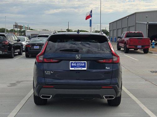 Blue 2025 Honda CR-V Hybrid Sport FWD