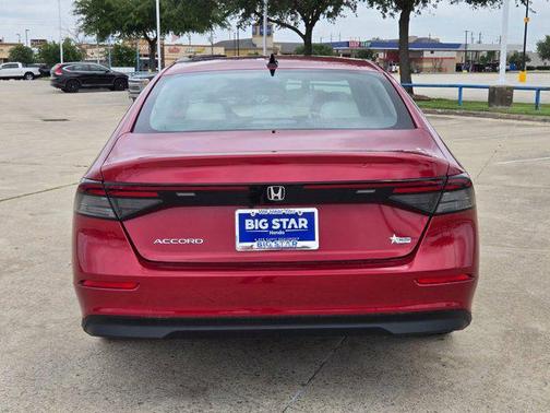 Radiant Red Metallic 2026 Honda Accord SE