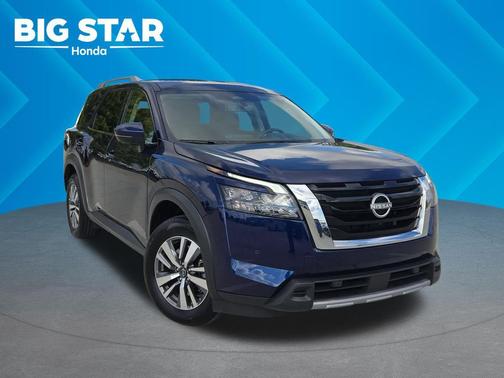 Deep Ocean Blue Pearl 2025 Nissan Pathfinder SL FWD