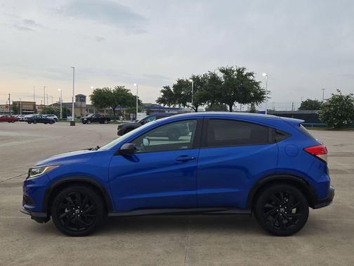 Aegean Blue Metallic 2021 Honda HR-V 2WD Sport