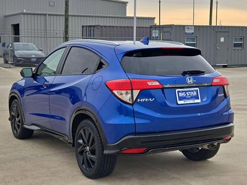 Aegean Blue Metallic 2021 Honda HR-V 2WD Sport