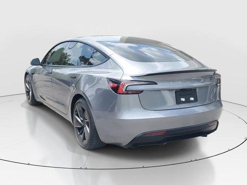 Gray 2024 Tesla Model 3 Performance