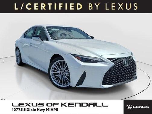 White Pearl 2023 Lexus IS 300 Base