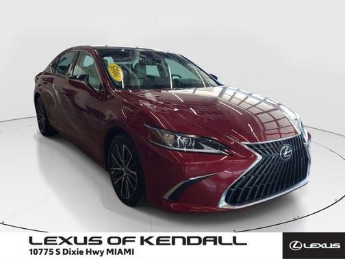 Matador Red Mica 2025 Lexus ES 350