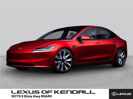 Blue 2024 Tesla Model 3 Base