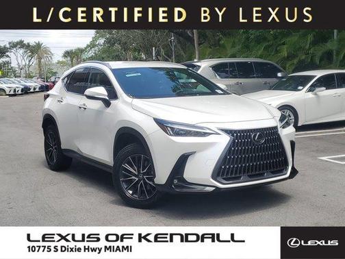 White 2024 Lexus NX 250 Base