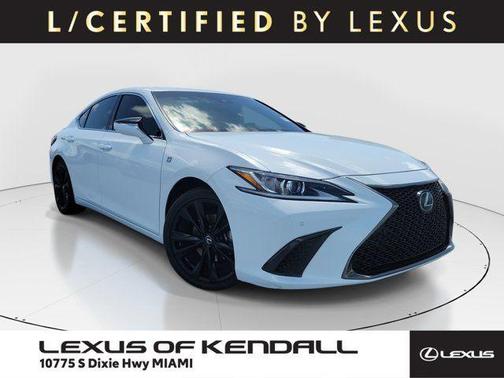 Ultra White 2023 Lexus ES 350 F Sport
