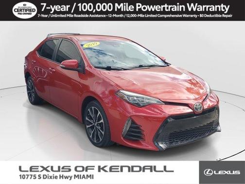 2019 Toyota Corolla SE