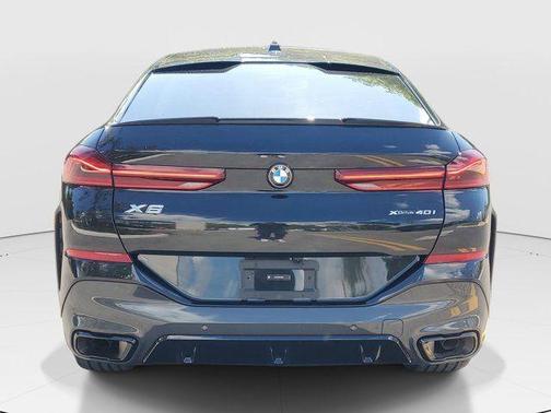 Black Sapphire Metallic 2025 BMW X6 xDrive40i