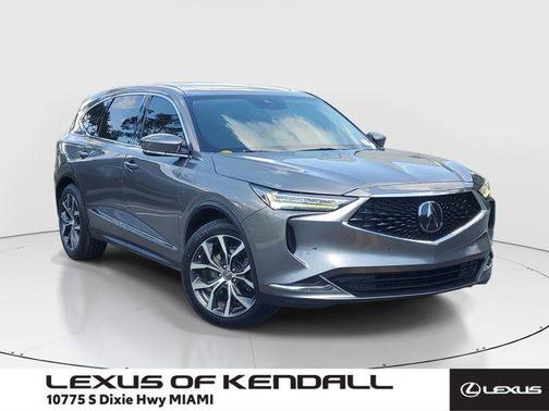 Liquid Carbon Metallic 2023 Acura MDX Technology