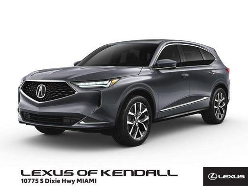 Liquid Carbon Metallic 2023 Acura MDX Technology