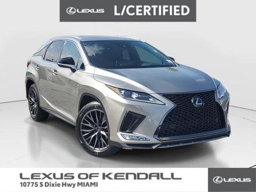 2022 Lexus RX 350 F SPORT Handling