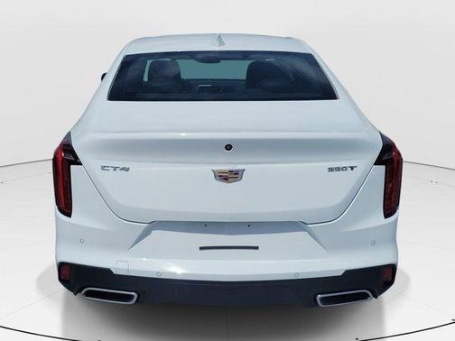 Summit White 2023 Cadillac CT4 Luxury