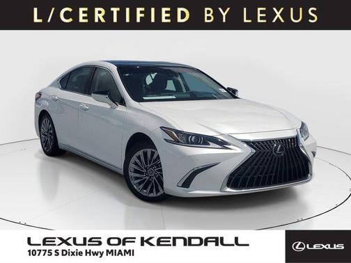 White Pearl 2024 Lexus ES 350 Luxury