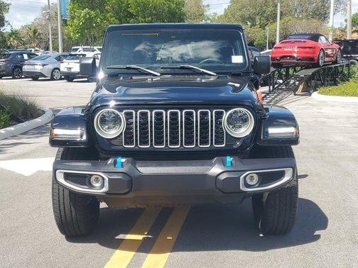 Black Clearcoat 2024 Jeep Wrangler 4xe Sahara