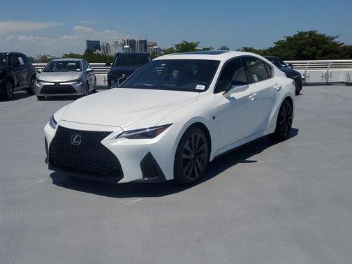 Ultra White 2025 Lexus IS 350 F SPORT Design