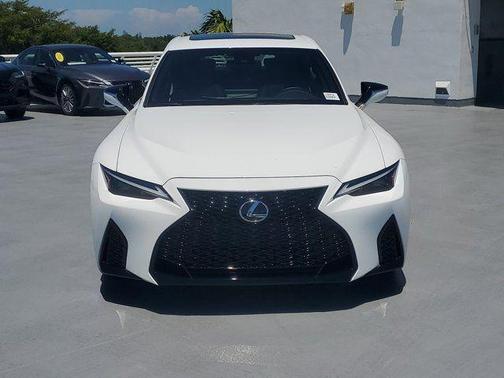 Ultra White 2025 Lexus IS 350 F SPORT Design