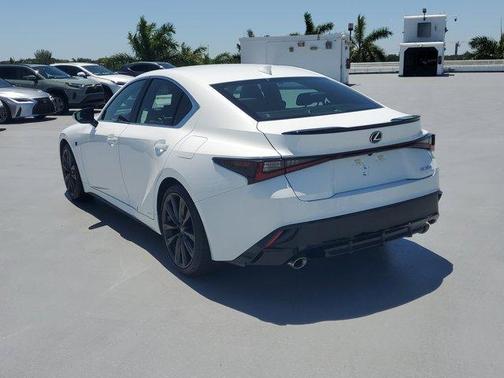 Ultra White 2025 Lexus IS 350 F SPORT Design