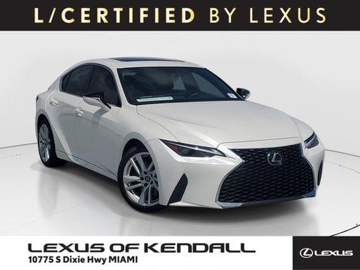 White Pearl 2024 Lexus IS 300 Base