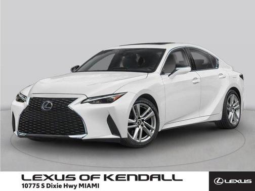 White 2024 Lexus IS 300 Base