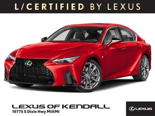Infra Red 2025 Lexus IS 350 F SPORT Design
