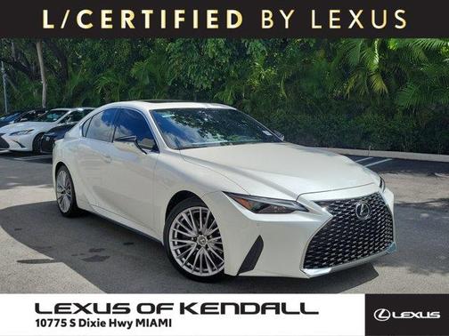 White Pearl 2025 Lexus IS 300 Base