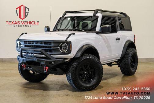 2023 Ford Bronco 2-DOOR, AUTO TRANS, 22K, HARDTOP, CUSTOM WHEELS