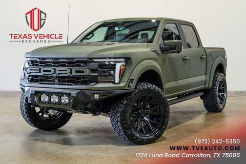 Shelter Green 2026 Ford F-150 Raptor