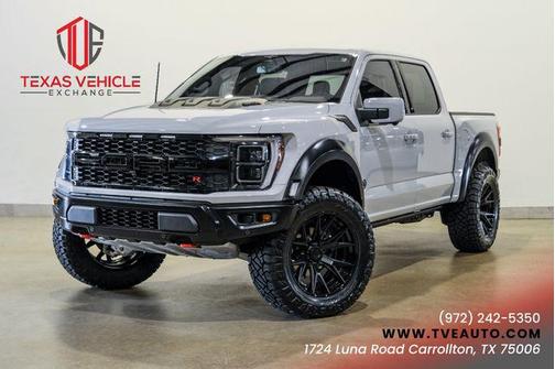 Gray 2023 Ford F-150 Raptor R