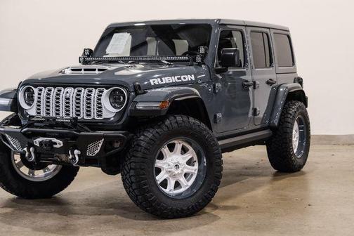 Gray 2024 Jeep Wrangler Rubicon 392