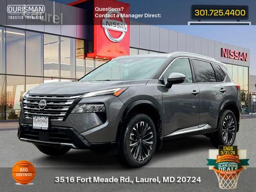 2026 Nissan Rogue Platinum