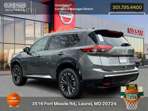 2026 Nissan Rogue Platinum